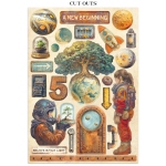 STAMPERIA A NEW BEGINNING JUNK JOURNAL - SBJK16 - Изображение 15