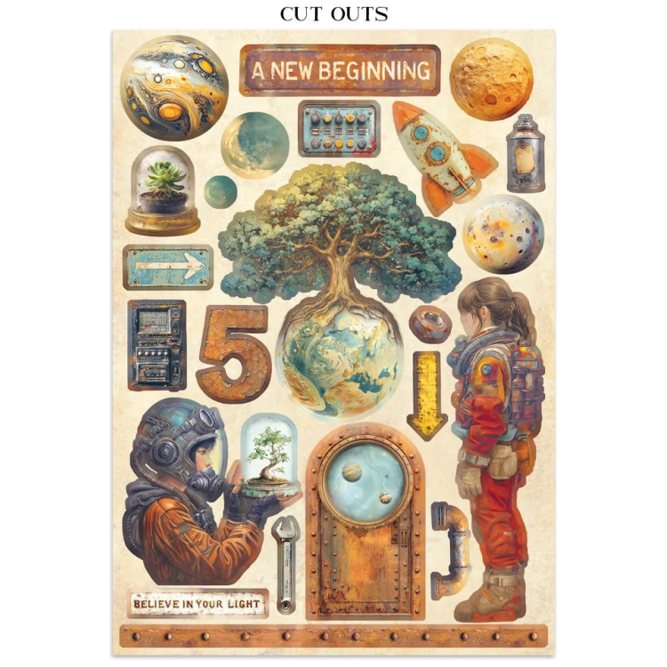 STAMPERIA A NEW BEGINNING JUNK JOURNAL - SBJK16 - Изображение 15