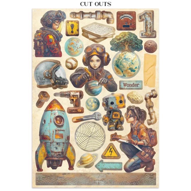 STAMPERIA A NEW BEGINNING JUNK JOURNAL - SBJK16 - Изображение 14