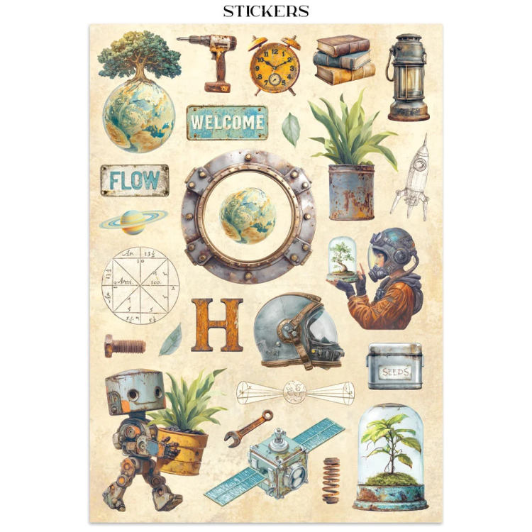 STAMPERIA A NEW BEGINNING JUNK JOURNAL - SBJK16 - Изображение 11