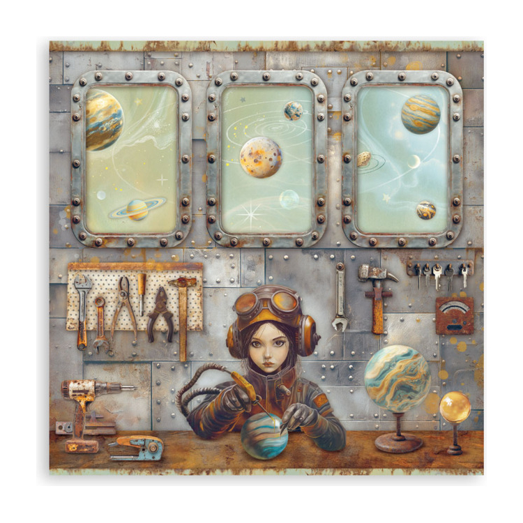 STAMPERIA A NEW BEGINNING БЛОКЧЕ 20,3/20,3 СМ - SBBSXB23 - Изображение 7