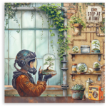 STAMPERIA A NEW BEGINNING БЛОКЧЕ 20,3/20,3 СМ - SBBSXB23 - Изображение 5