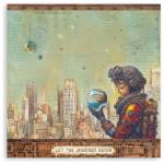 STAMPERIA A NEW BEGINNING БЛОКЧЕ 20,3/20,3 СМ - SBBSXB23 - Изображение 4