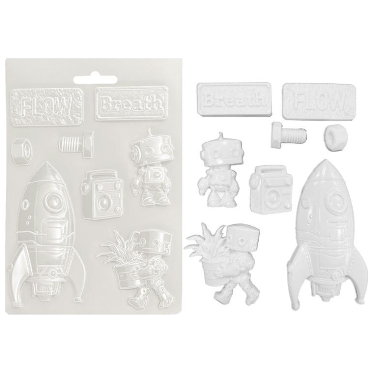 STAMPERIA A NEW BEGINNING SOFT MOULD A5 - K3PTA5679 - Изображение 2