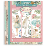 STAMPERIA WONDERLAND RUB ON SELECTION DFLRBXG07