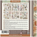 STAMPERIA GARDENS OF TIME RUB ON KIT DFLRBX11 - Изображение 8