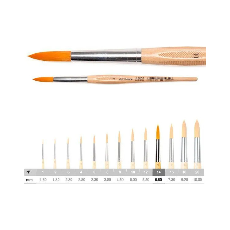 pincel-da-vinci-junior-303-n-14-redondo DA VINCI ЧЕТКА JUNIOR SYNTHETICS 303 КРЪГЛА №14 - Изображение 1
