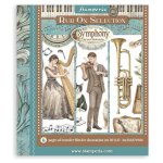 STAMPERIA SYMPHONY RUB ON SELECTION DFLRBXGX09
