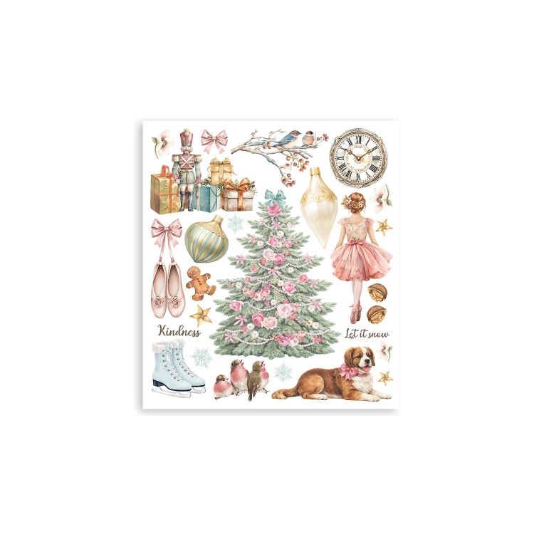 STAMPERIA WINTER MAGIC RUB ON SELECTION DFLRBXG10 - Изображение 7
