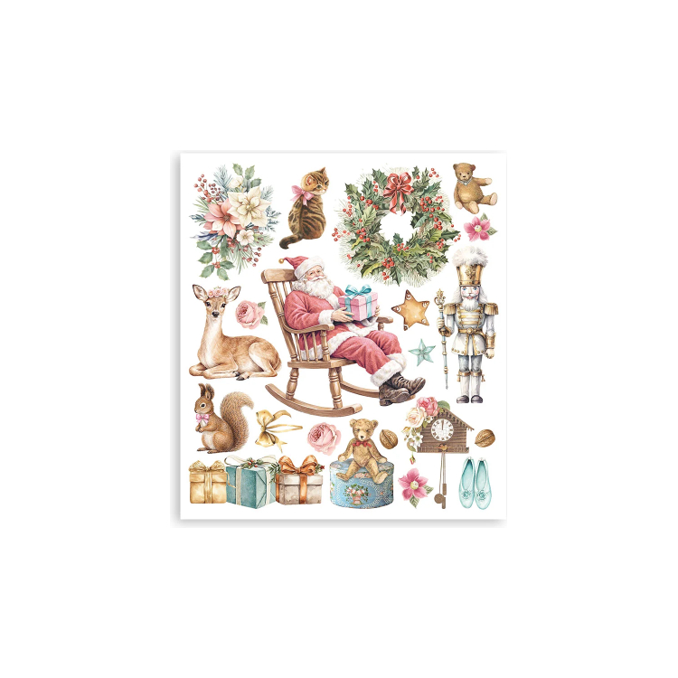 STAMPERIA WINTER MAGIC RUB ON SELECTION DFLRBXG10 - Изображение 8