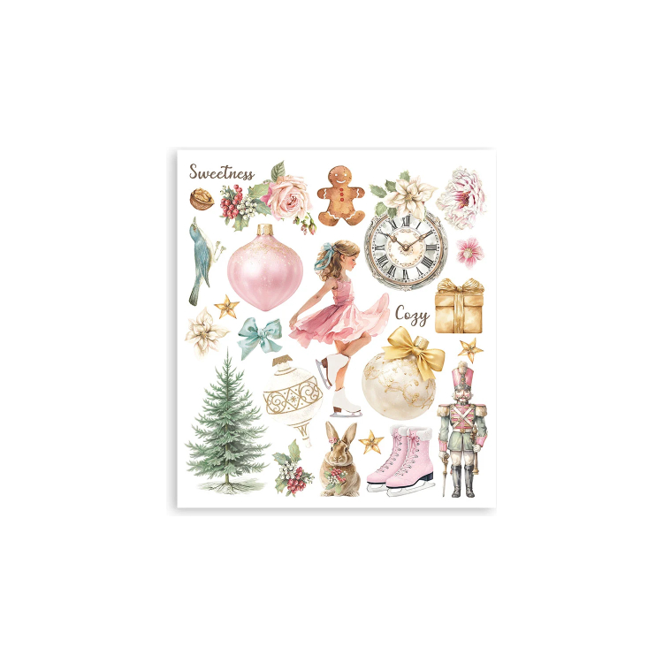 STAMPERIA WINTER MAGIC RUB ON SELECTION DFLRBXG10 - Изображение 2