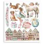STAMPERIA WINTER MAGIC RUB ON SELECTION DFLRBXG10 - Изображение 5