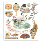 STAMPERIA ORIENTAL GARDEN RUB ON SELECTION DFLRBXGX12 - Изображение 3