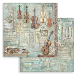 STAMPERIA SYMPHONY ДИЗАЙНЕРСКИ КАРТОН VIOLIN 30,5/30,5 СМ - SBB1155