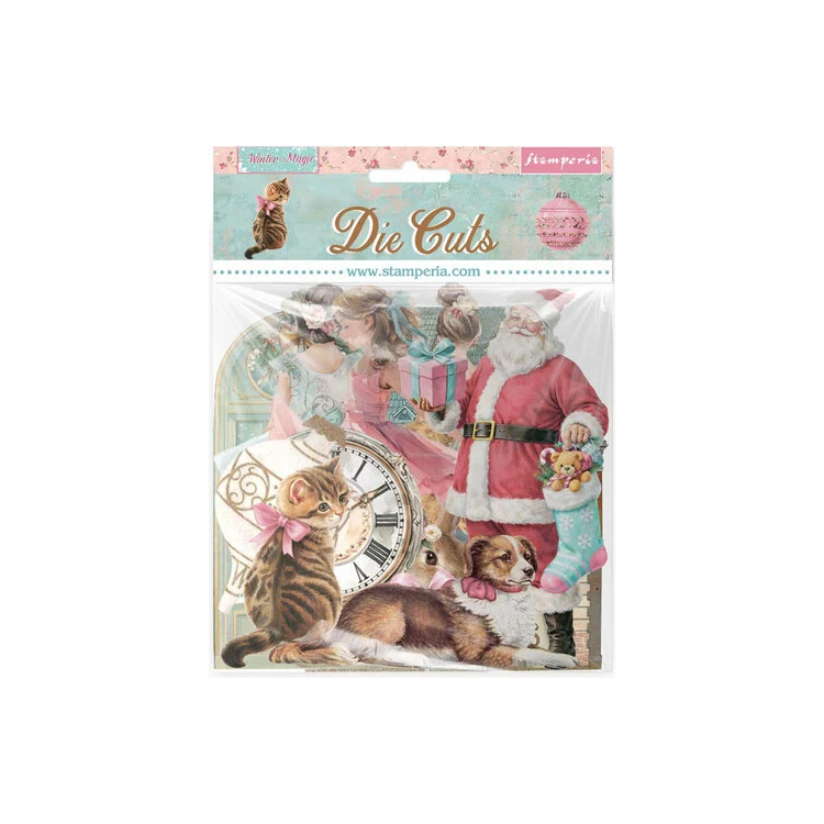 STAMPERIA WINTER MAGIC DIE CUTS DFLDC138 - Изображение 1