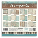 STAMPERIA SYMPHONY БЛОКЧЕ ХАРТИЯ 20,3/20,3 СМ - SBBS145 - Изображение 6