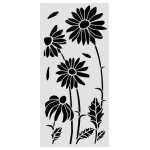 STAMPERIA DAISY ART ШАБЛОН 12 Х 25 СМ - KSTDL146