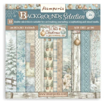 STAMPERIA WHITE CHRISTMAS БЛОКЧЕ ХАРТИЯ 20,3/20,3 СМ - SBBS147