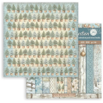 STAMPERIA WHITE CHRISTMAS БЛОКЧЕ ХАРТИЯ 20,3/20,3 СМ - SBBS147 - Изображение 5