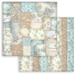 STAMPERIA WHITE CHRISTMAS БЛОКЧЕ ХАРТИЯ 20,3/20,3 СМ - SBBS147 - Изображение 6