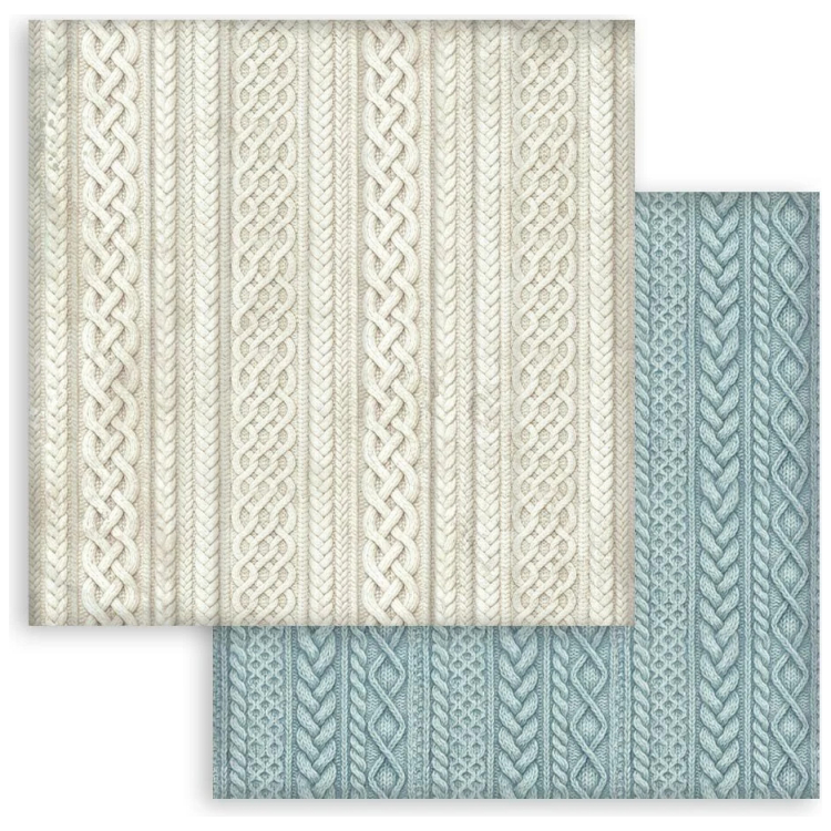 STAMPERIA WHITE CHRISTMAS БЛОКЧЕ ХАРТИЯ 20,3/20,3 СМ - SBBS147 - Изображение 2