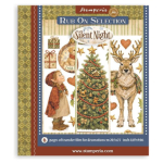 STAMPERIA SILENT NIGHT RUB ON SELECTION 13,5/13,5 DFLRBX20