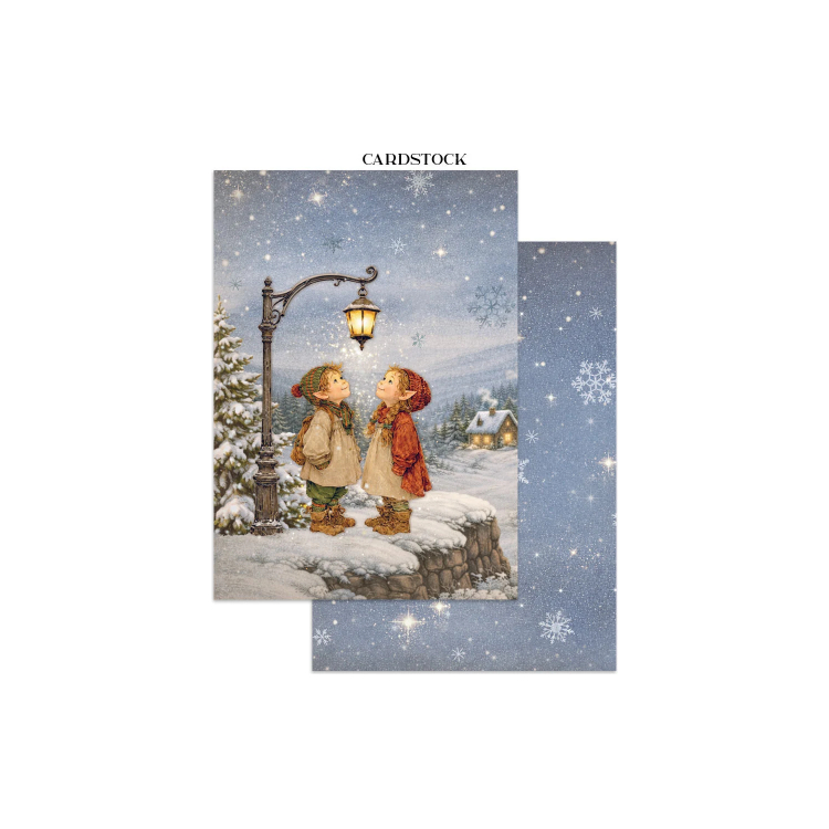 STAMPERIA SILENT NIGHT JUNK JOURNAL - SBJK27 - Изображение 20