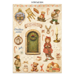STAMPERIA SILENT NIGHT JUNK JOURNAL - SBJK27 - Изображение 2