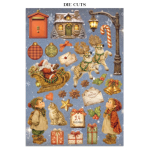 STAMPERIA SILENT NIGHT JUNK JOURNAL - SBJK27 - Изображение 4