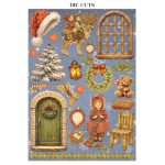 STAMPERIA SILENT NIGHT JUNK JOURNAL - SBJK27 - Изображение 5