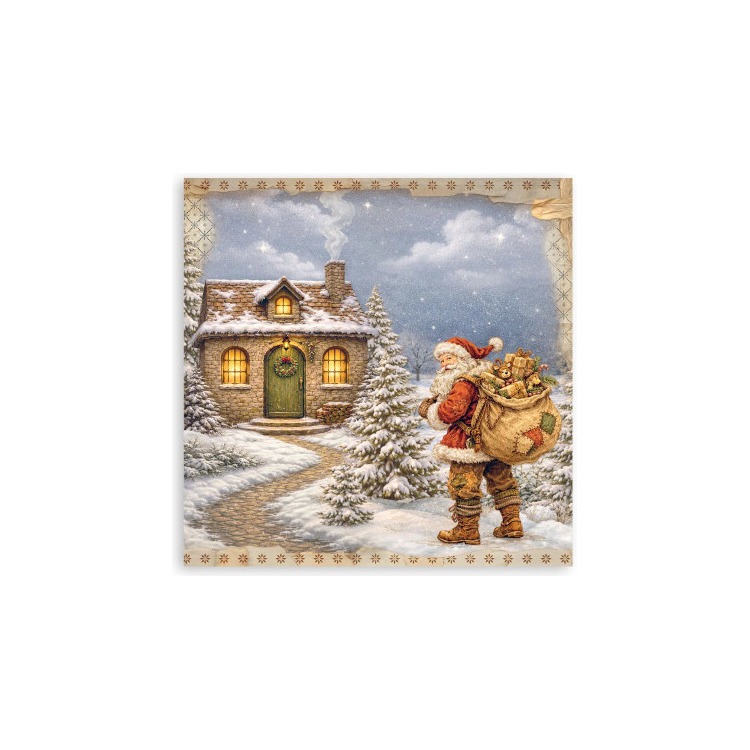 STAMPERIA SILENT NIGHT БЛОКЧЕ ХАРТИЯ 20,3/20,3 СМ - SBBSXB28 - Изображение 6