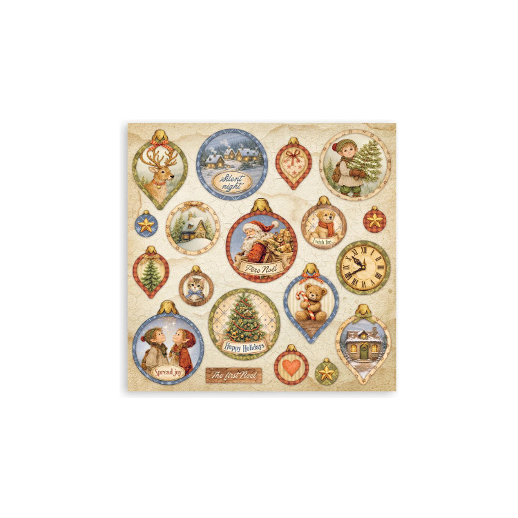 STAMPERIA SILENT NIGHT БЛОКЧЕ ХАРТИЯ 20,3/20,3 СМ - SBBSXB28 - Изображение 23