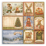 STAMPERIA SILENT NIGHT БЛОКЧЕ ХАРТИЯ 20,3/20,3 СМ - SBBSXB28 - Изображение 19