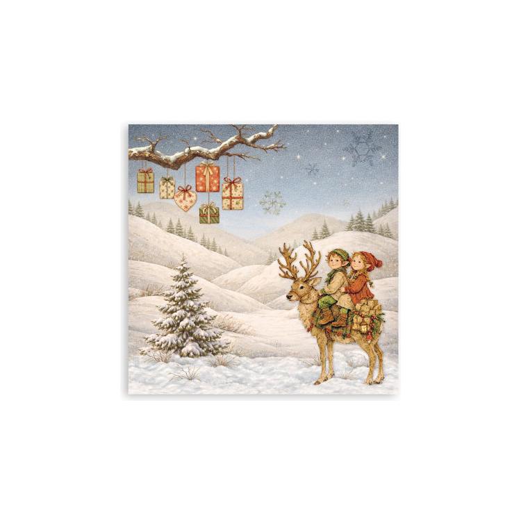 STAMPERIA SILENT NIGHT БЛОКЧЕ ХАРТИЯ 20,3/20,3 СМ - SBBSXB28 - Изображение 12