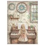 STAMPERIA SYMPHONY ДЕКУПАЖНА ОРИЗ ХАРТИЯ А4 - DFSA41123
