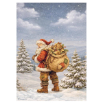 STAMPERIA SILENT NIGHT ДЕКУПАЖНА ОРИЗ ХАРТИЯ А4 - DFSA41141