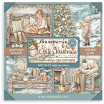 STAMPERIA WHITE CHRISTMAS БЛОКЧЕ ХАРТИЯ 20,3/20,3 СМ - SBBSXB27